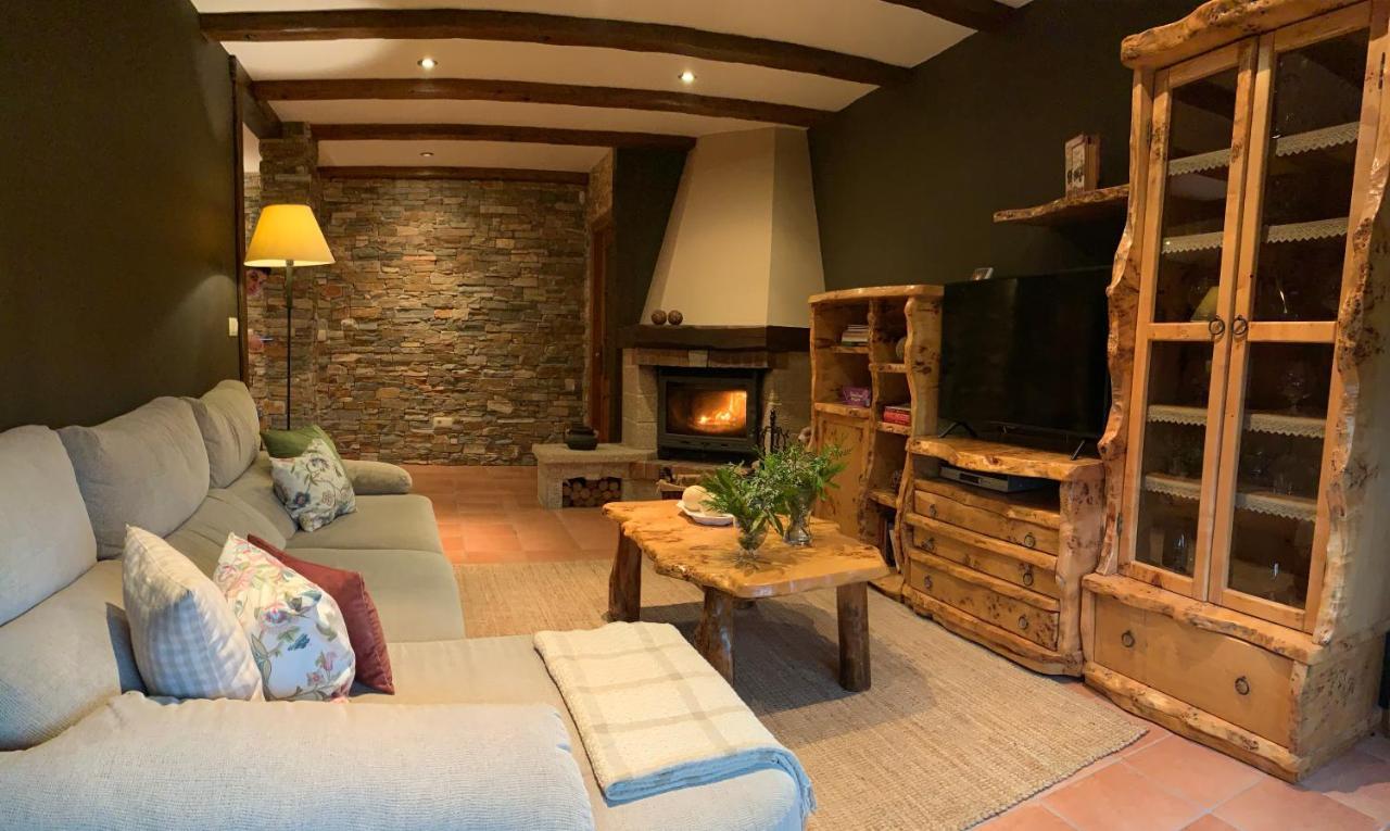 Chalet Rural 400 M Playa Piscina Barbacoa Chimenea Буэу Экстерьер фото