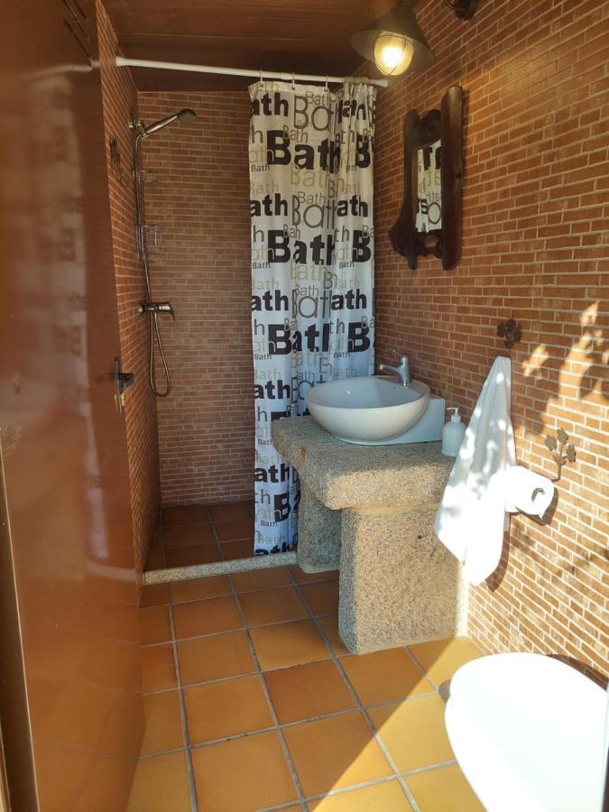 Chalet Rural 400 M Playa Piscina Barbacoa Chimenea Буэу Экстерьер фото