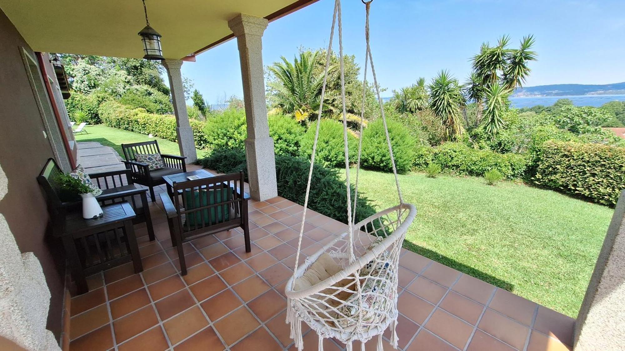 Chalet Rural 400 M Playa Piscina Barbacoa Chimenea Буэу Экстерьер фото